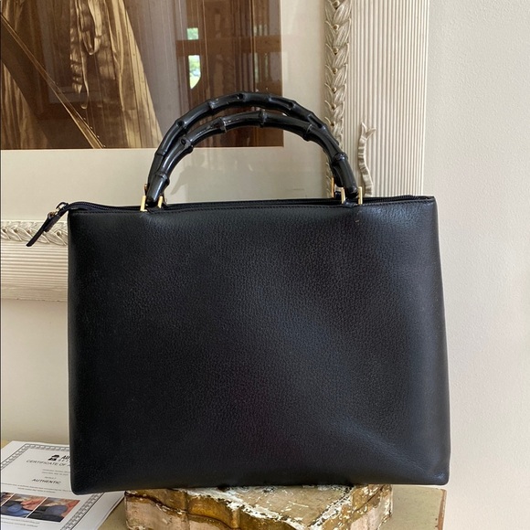 Gucci Handbags - GUCCI Bamboo Handle Bag 0507 MAKE OFFER